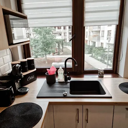 Green Terrace Centrum Apartment - Cozy Terrace, Free Parking, Netflix - Rail Station 850M Βρότσλαβ